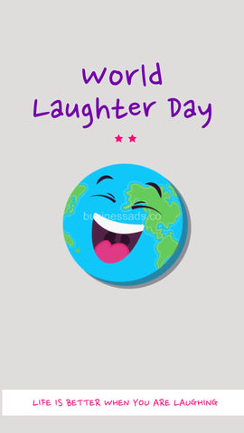 World Laughter Day Social Video