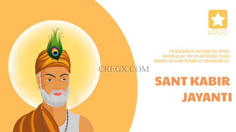 Kabir Das Jayanti Greetings Video Template