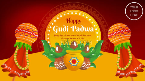 Gudi Padwa Greetings Video Template