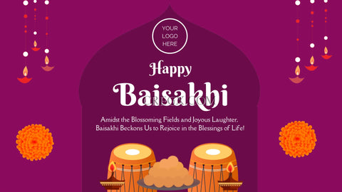 Baisakhi Wishes Video Template