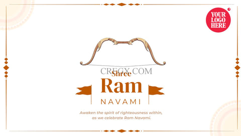 Ram Navami Wishes Video Template