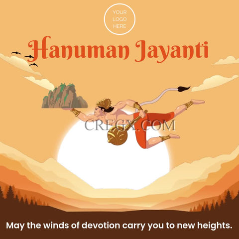 Happy Hanuman Jayanti Video Template