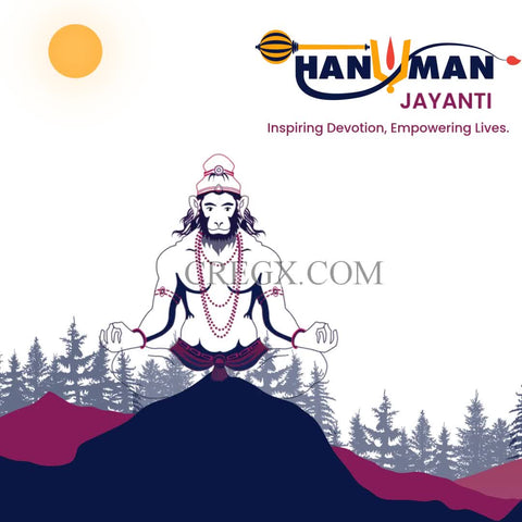 Hanuman Jayanti Video Template