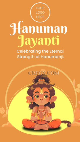 Hanuman Janmotsav Video Template