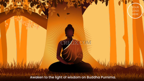 Vesak Day Wishes Video Template