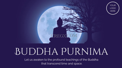 Buddha Purnima Greetings Video Template