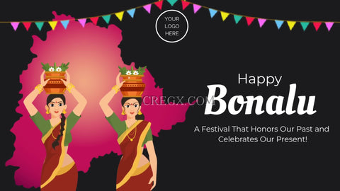 Bonalu Greetings Video Template