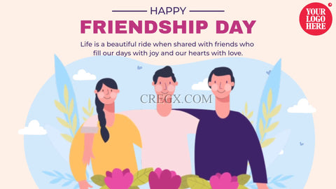 Friendship Day Wishes Video Template