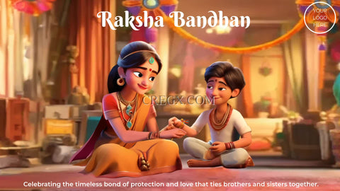 Raksha Bandhan Animated Video Template