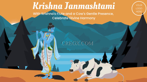 Krishna Janmashtami Video Template