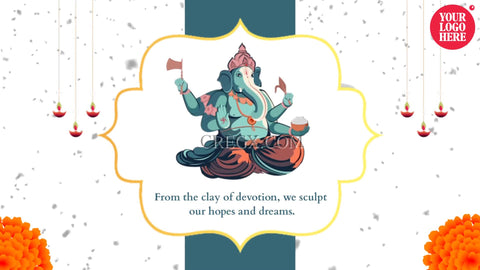 Ganesh Chaturthi Wishes Video Template