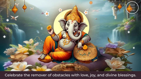 Ganesh Chaturthi Wishes Video Template\