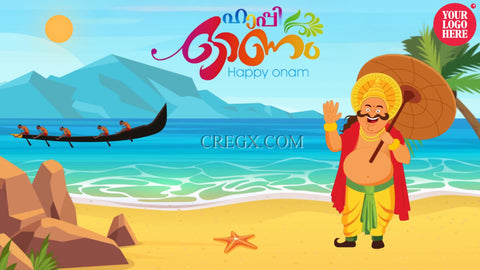 Onam Wishes Video Template