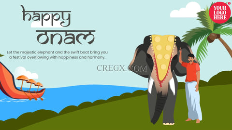 Onam Wishes Video Template