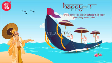 Onam Wishes Video Template