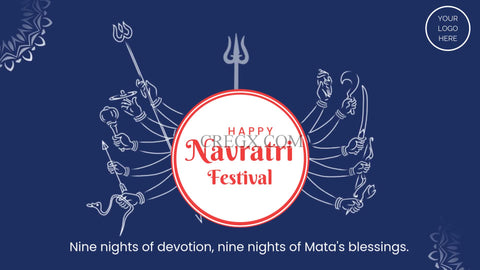 Happy Navratri Video Template