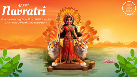 Happy Navratri Video Template