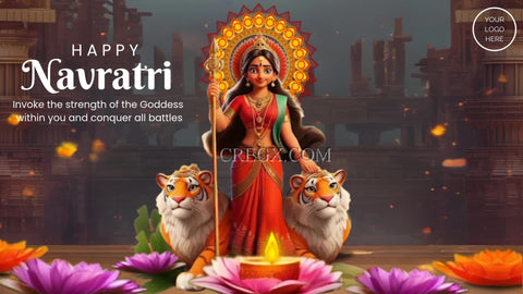 Happy Navratri Video Template