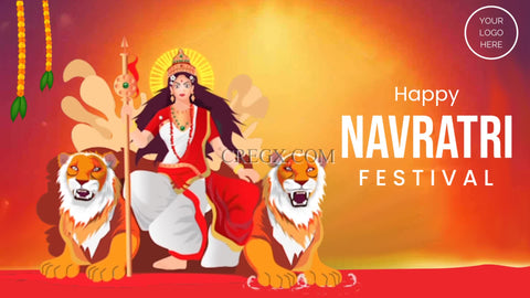 Happy Navratri Video Template