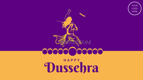 Dussehra Wishes Video Template