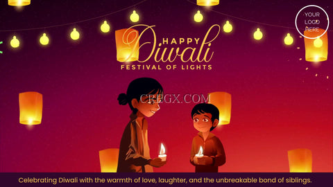 Happy Diwali Video Template