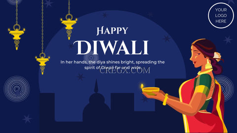 Happy Diwali Video Template