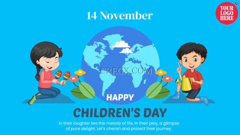 Happy Childrens Day Video Template