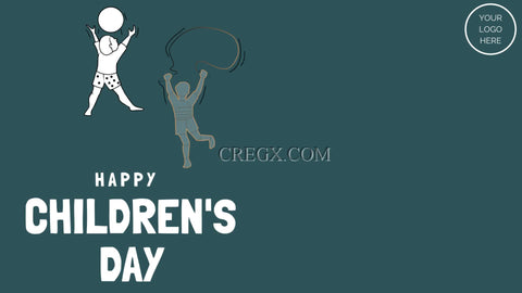 Childrens Day Greetings Video Template