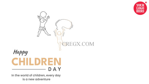 Childrens Day Wishes Video Template