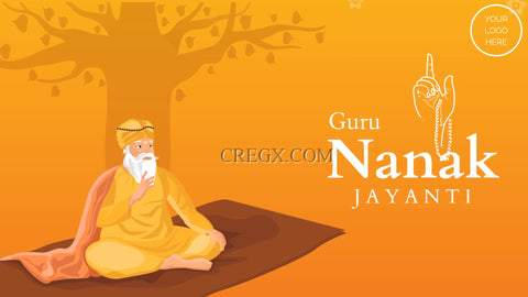 Guru Nanak Jayanti Wishes Video Template