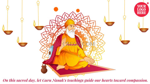 Guru Nanak Jayanti Wishes Video Template