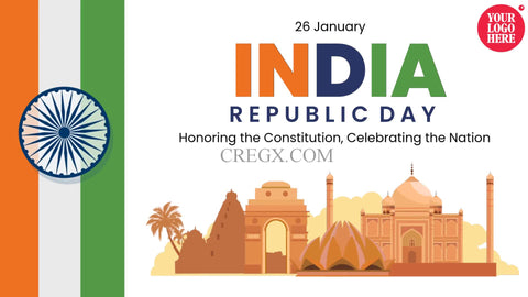 Republic Day Wishes Video Template | 26 January Video Template