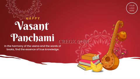 Vasant Panchami Video Template