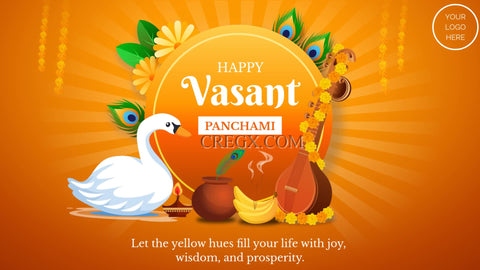 Vasant Panchami Greetings Video Template