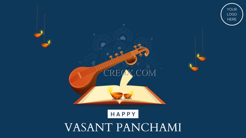 Vasant Panchami Wishes Video Template