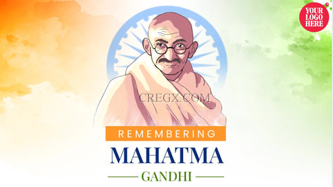 Mahatma Gandhi Martyr’s Day Video Template