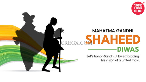 Mahatma Gandhi Martyr’s Day Video Template