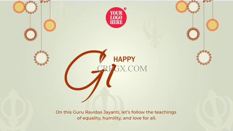 Guru Ravidas Jayanti Greetings Video Template