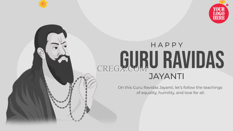 Guru Ravidas Jayanti Wishes Video Template