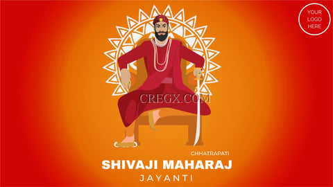 Happy Chhatrapati Shivaji Maharaj Jayanti Video Template