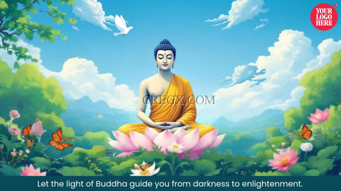 Happy Buddha Purnima Video Template