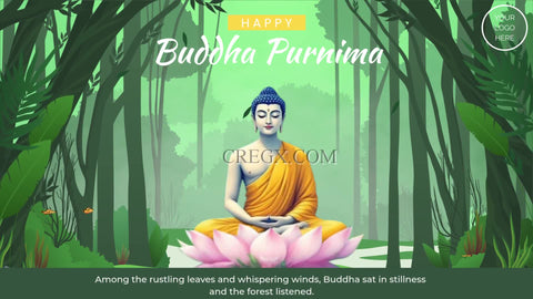 Buddha Purnima Wishes Video Template