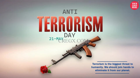 Anti Terrorism day Video Template