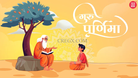 Guru Purnima Greetings Video Template