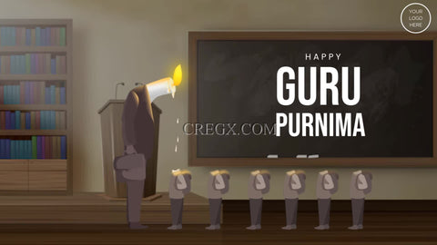Happy Guru Purnima Video Template