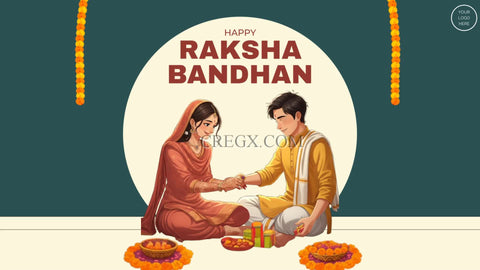 Raksha Bandhan Animated Video Template