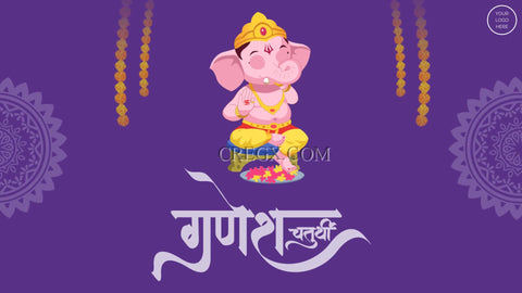 Happy Ganesh Chaturthi Video Template