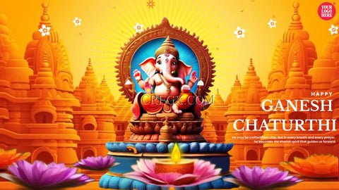 Ganesh Chaturthi Greetings Video Template