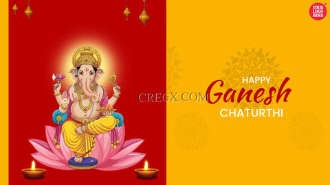 Ganesh Chaturthi Wishes Video Template