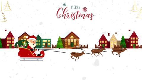 Happy Christmas Social Video Template